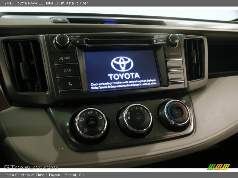 Blue Crush Metallic / Ash 2015 Toyota RAV4 LE