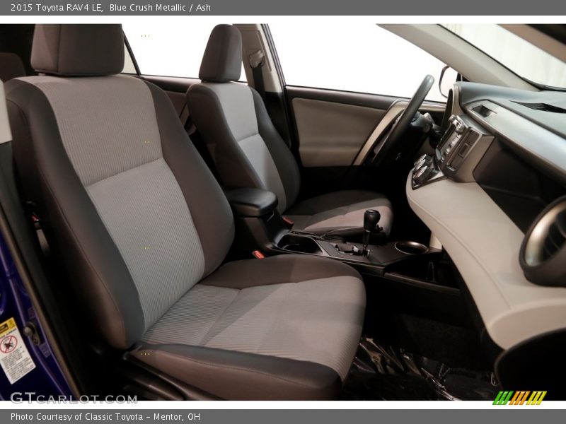 Blue Crush Metallic / Ash 2015 Toyota RAV4 LE