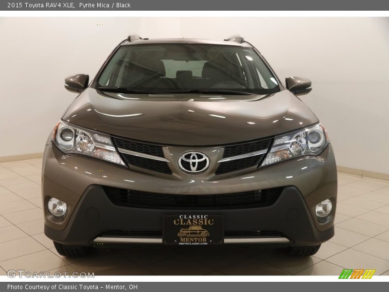 Pyrite Mica / Black 2015 Toyota RAV4 XLE