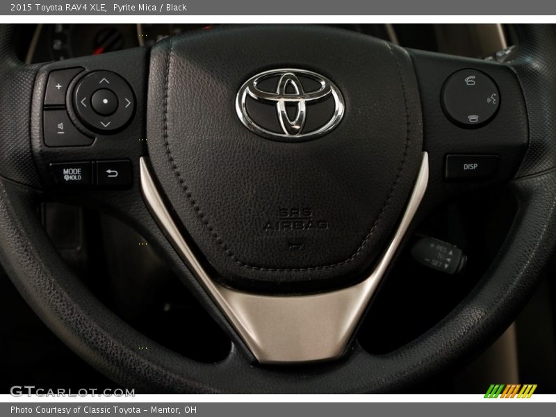 Pyrite Mica / Black 2015 Toyota RAV4 XLE