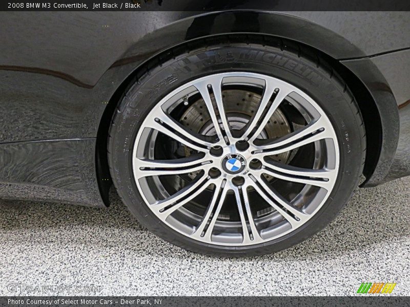 Jet Black / Black 2008 BMW M3 Convertible