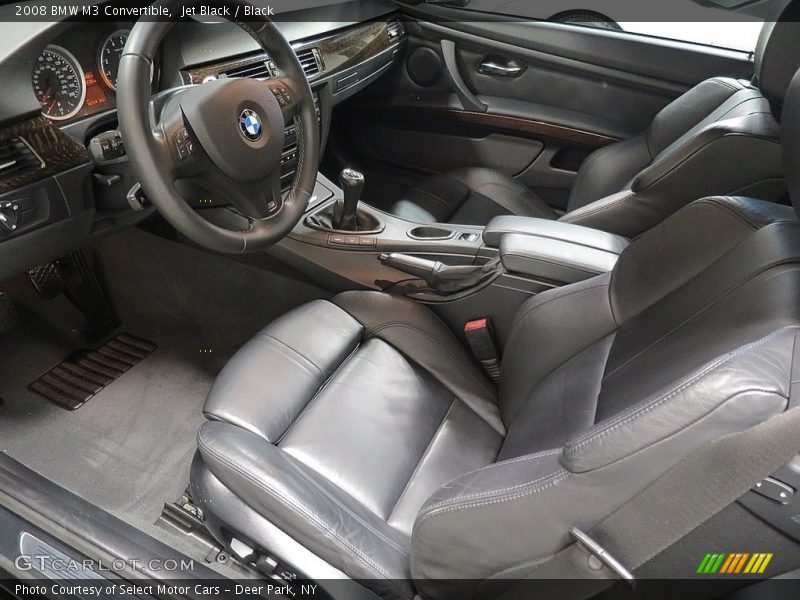 Jet Black / Black 2008 BMW M3 Convertible