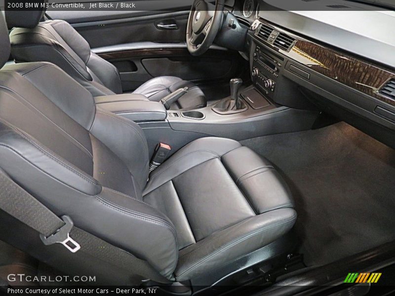 Jet Black / Black 2008 BMW M3 Convertible