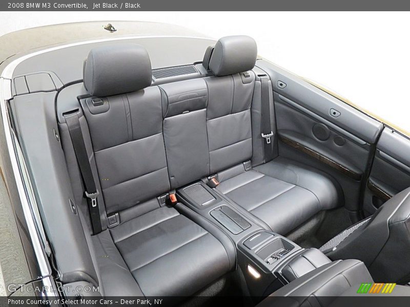Jet Black / Black 2008 BMW M3 Convertible