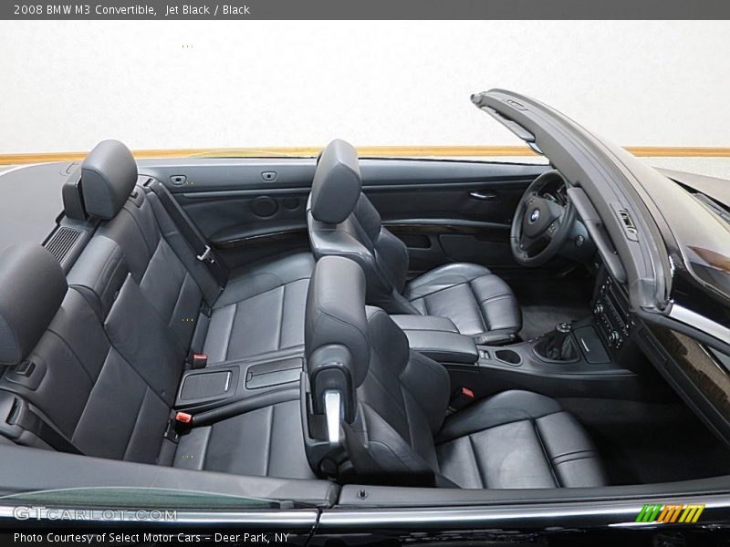 Jet Black / Black 2008 BMW M3 Convertible