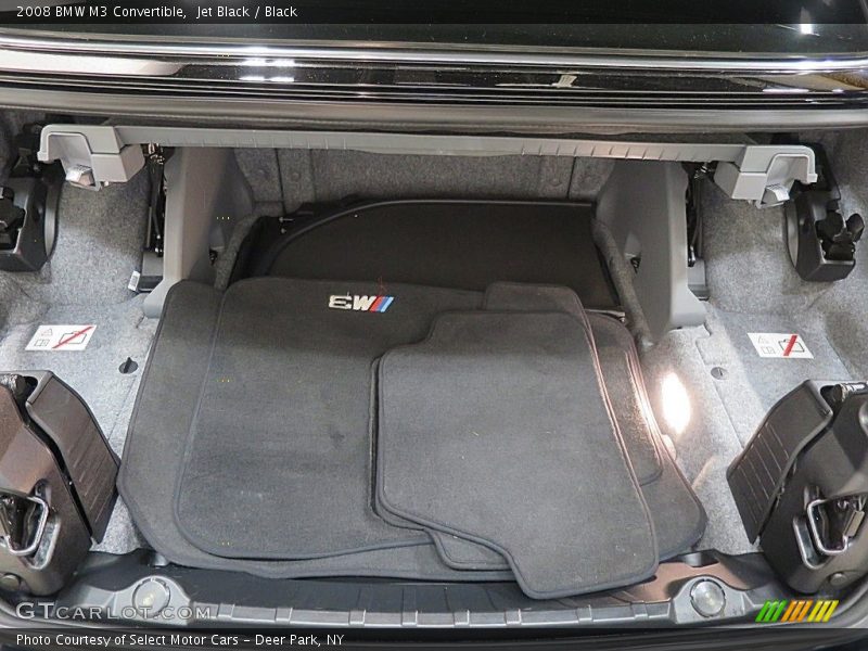 Jet Black / Black 2008 BMW M3 Convertible