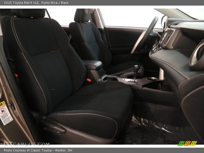 Pyrite Mica / Black 2015 Toyota RAV4 XLE