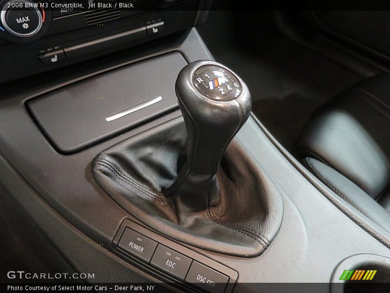 Jet Black / Black 2008 BMW M3 Convertible