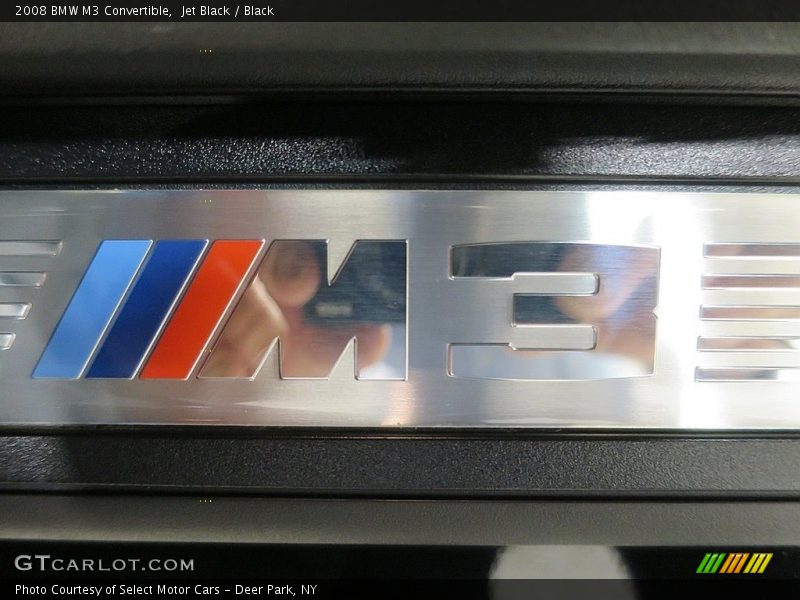 Jet Black / Black 2008 BMW M3 Convertible