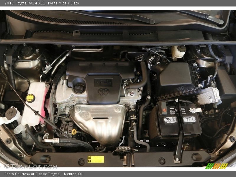 Pyrite Mica / Black 2015 Toyota RAV4 XLE