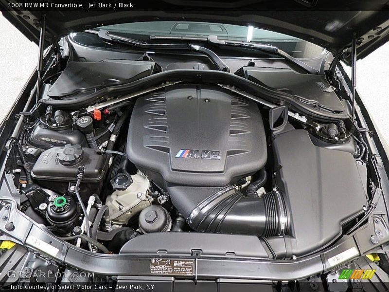 Jet Black / Black 2008 BMW M3 Convertible