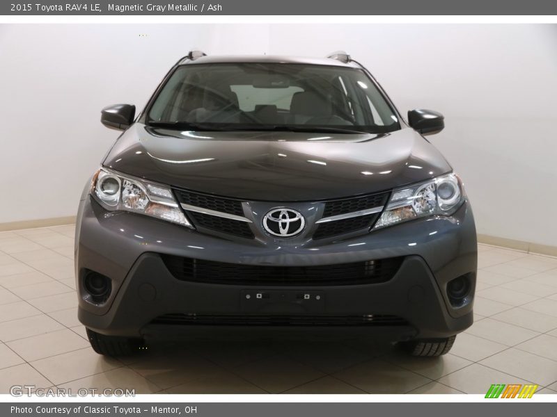 Magnetic Gray Metallic / Ash 2015 Toyota RAV4 LE