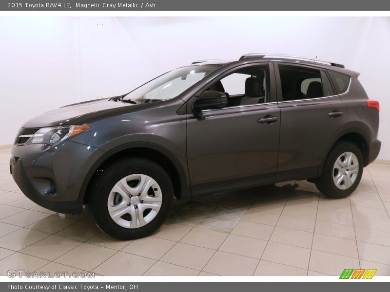 Magnetic Gray Metallic / Ash 2015 Toyota RAV4 LE