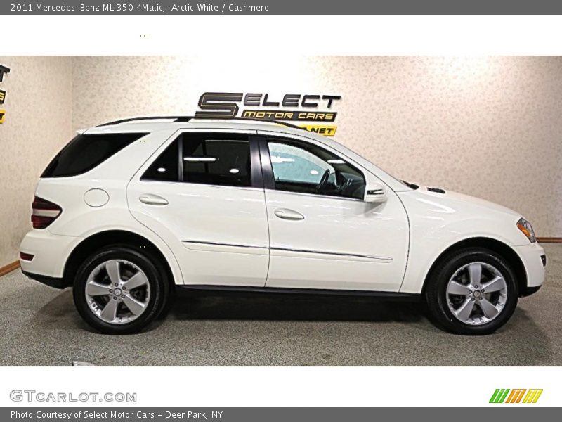 Arctic White / Cashmere 2011 Mercedes-Benz ML 350 4Matic