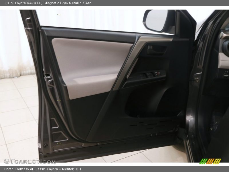 Magnetic Gray Metallic / Ash 2015 Toyota RAV4 LE