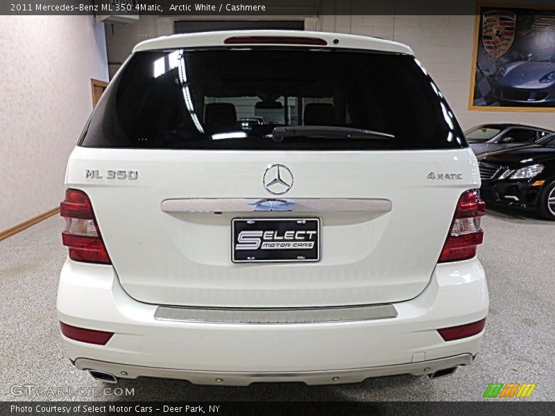 Arctic White / Cashmere 2011 Mercedes-Benz ML 350 4Matic