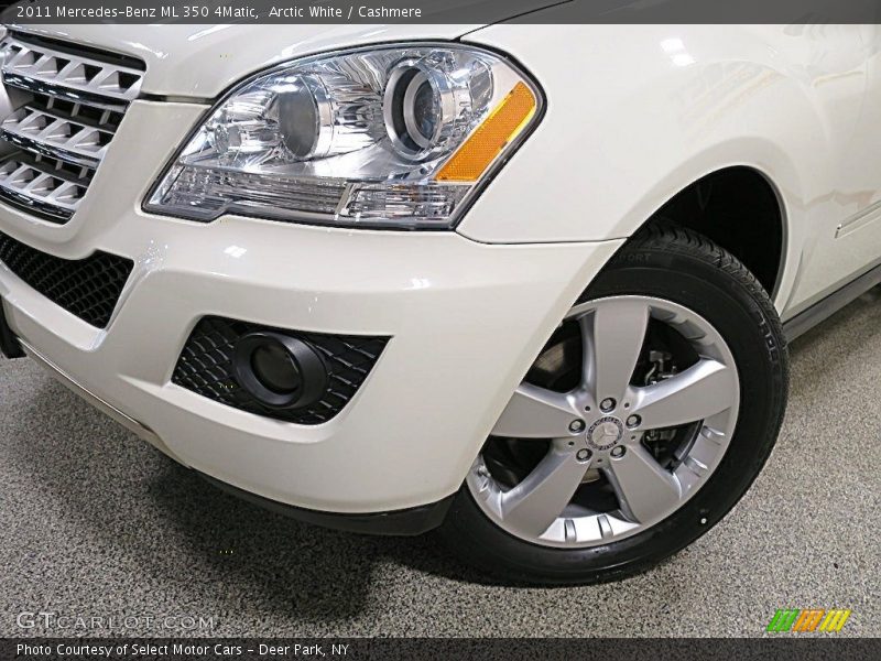 Arctic White / Cashmere 2011 Mercedes-Benz ML 350 4Matic