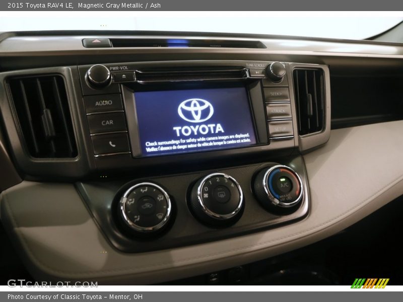 Magnetic Gray Metallic / Ash 2015 Toyota RAV4 LE