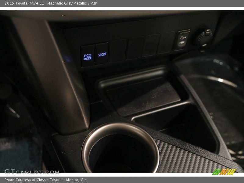 Magnetic Gray Metallic / Ash 2015 Toyota RAV4 LE