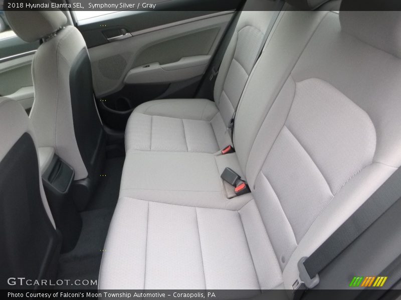 Symphony Silver / Gray 2018 Hyundai Elantra SEL