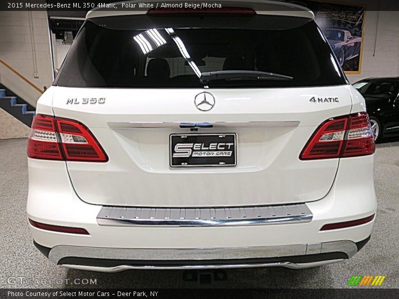 Polar White / Almond Beige/Mocha 2015 Mercedes-Benz ML 350 4Matic