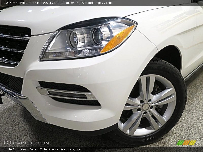 Polar White / Almond Beige/Mocha 2015 Mercedes-Benz ML 350 4Matic
