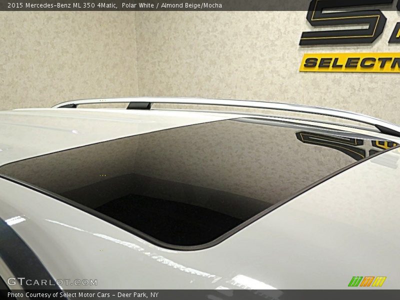 Polar White / Almond Beige/Mocha 2015 Mercedes-Benz ML 350 4Matic