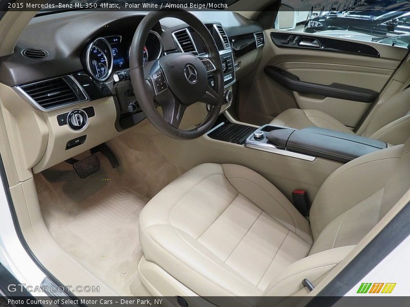 Polar White / Almond Beige/Mocha 2015 Mercedes-Benz ML 350 4Matic