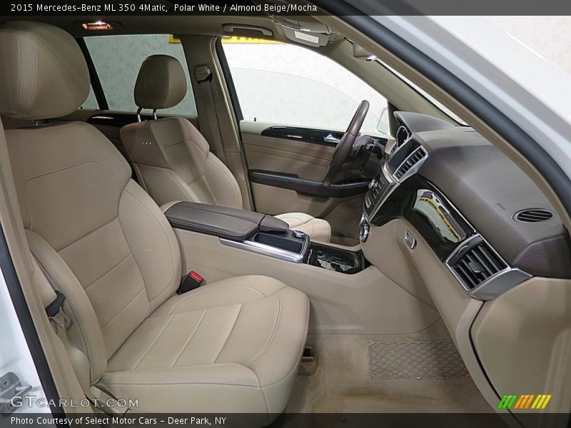 Polar White / Almond Beige/Mocha 2015 Mercedes-Benz ML 350 4Matic
