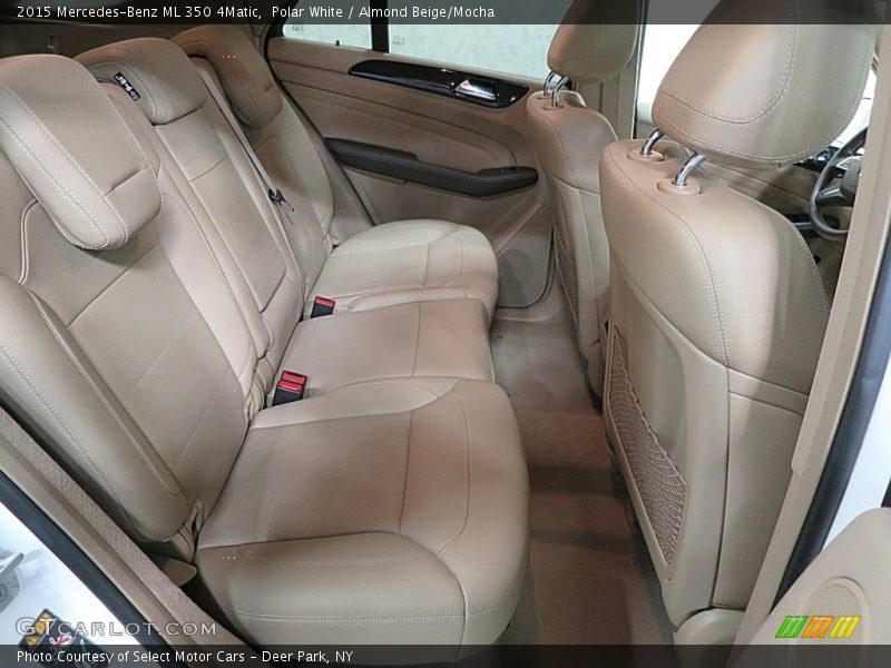 Polar White / Almond Beige/Mocha 2015 Mercedes-Benz ML 350 4Matic