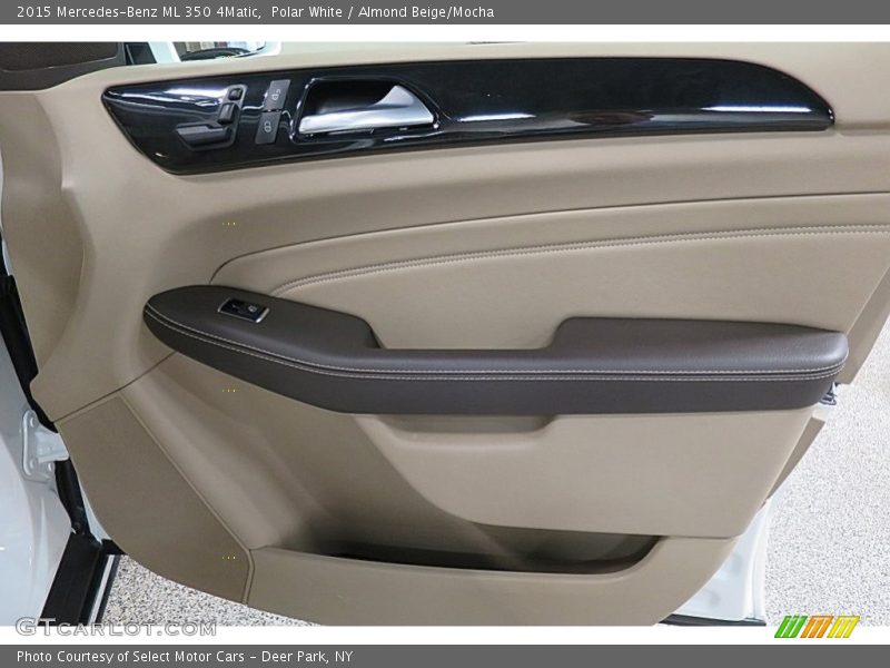 Polar White / Almond Beige/Mocha 2015 Mercedes-Benz ML 350 4Matic