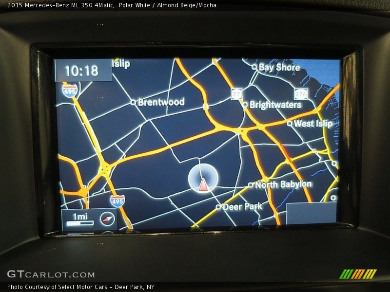 Polar White / Almond Beige/Mocha 2015 Mercedes-Benz ML 350 4Matic