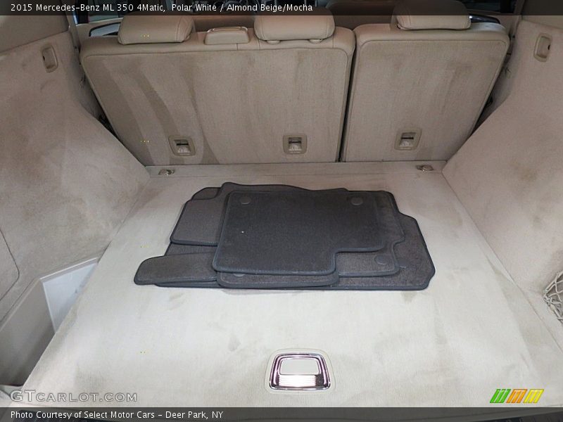 Polar White / Almond Beige/Mocha 2015 Mercedes-Benz ML 350 4Matic