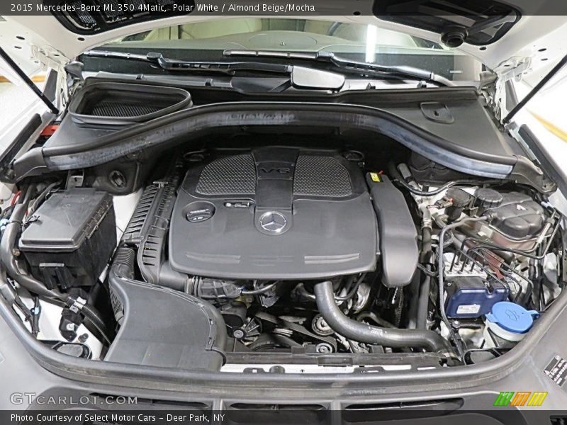 Polar White / Almond Beige/Mocha 2015 Mercedes-Benz ML 350 4Matic