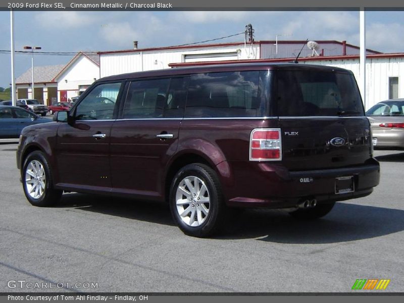 Cinnamon Metallic / Charcoal Black 2009 Ford Flex SEL