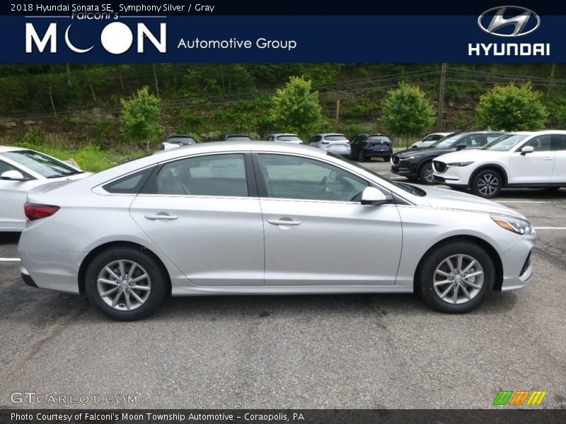 Symphony Silver / Gray 2018 Hyundai Sonata SE