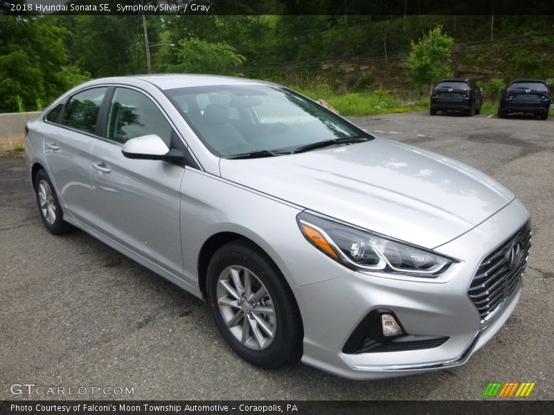 Symphony Silver / Gray 2018 Hyundai Sonata SE