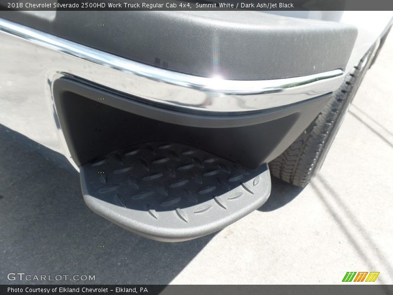 Summit White / Dark Ash/Jet Black 2018 Chevrolet Silverado 2500HD Work Truck Regular Cab 4x4