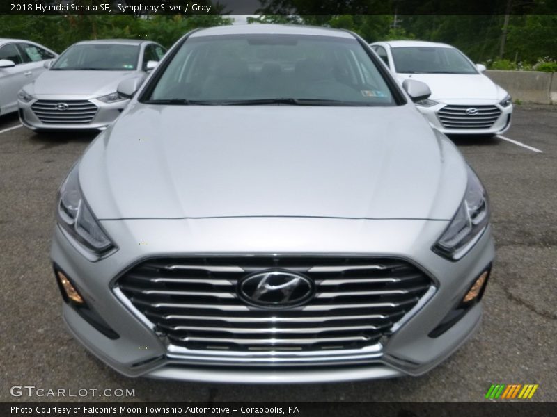 Symphony Silver / Gray 2018 Hyundai Sonata SE