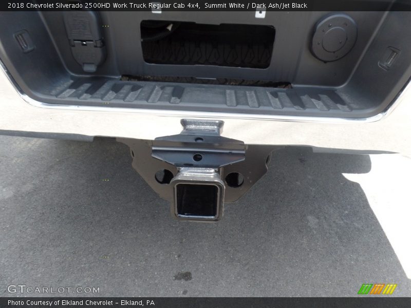 Summit White / Dark Ash/Jet Black 2018 Chevrolet Silverado 2500HD Work Truck Regular Cab 4x4