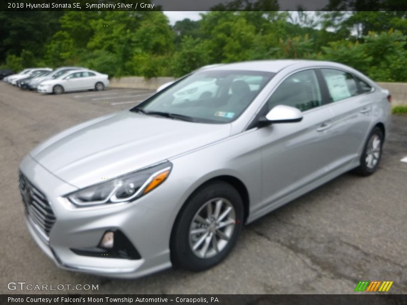 Symphony Silver / Gray 2018 Hyundai Sonata SE