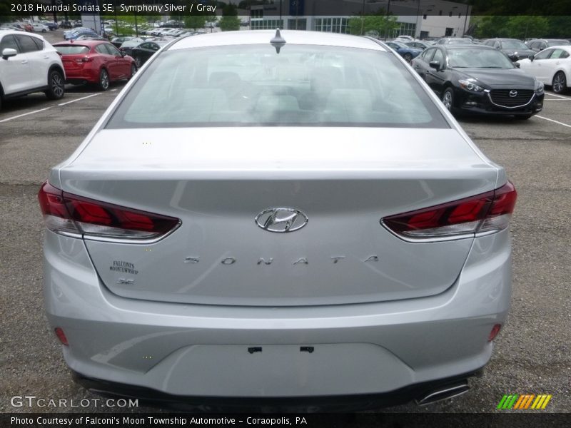 Symphony Silver / Gray 2018 Hyundai Sonata SE