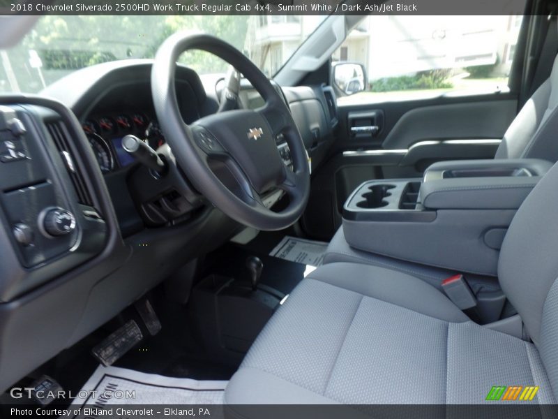 Summit White / Dark Ash/Jet Black 2018 Chevrolet Silverado 2500HD Work Truck Regular Cab 4x4