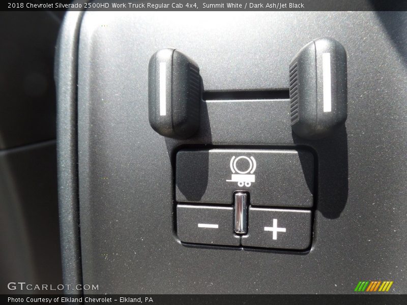 Summit White / Dark Ash/Jet Black 2018 Chevrolet Silverado 2500HD Work Truck Regular Cab 4x4