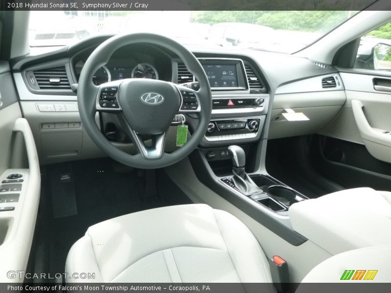 Symphony Silver / Gray 2018 Hyundai Sonata SE