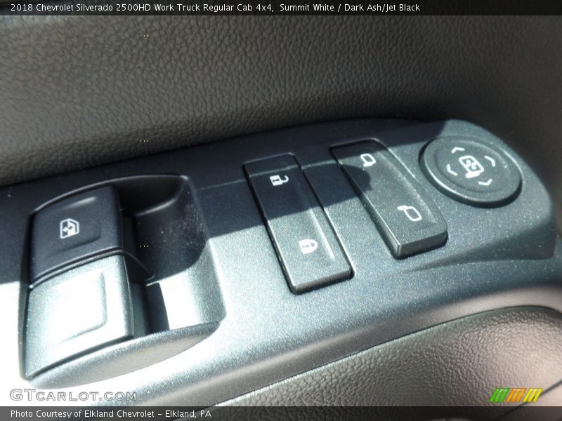 Summit White / Dark Ash/Jet Black 2018 Chevrolet Silverado 2500HD Work Truck Regular Cab 4x4