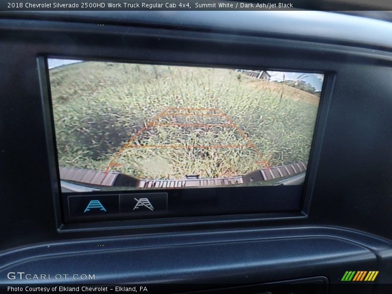 Summit White / Dark Ash/Jet Black 2018 Chevrolet Silverado 2500HD Work Truck Regular Cab 4x4