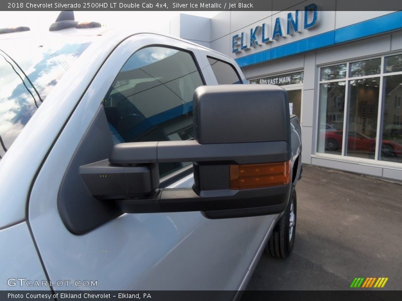 Silver Ice Metallic / Jet Black 2018 Chevrolet Silverado 2500HD LT Double Cab 4x4