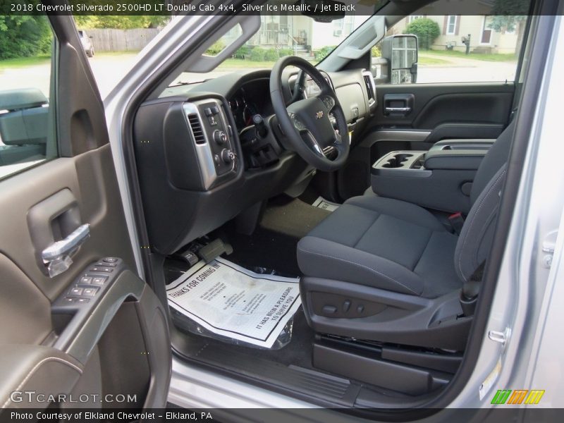 Silver Ice Metallic / Jet Black 2018 Chevrolet Silverado 2500HD LT Double Cab 4x4