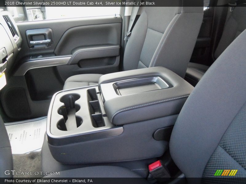 Silver Ice Metallic / Jet Black 2018 Chevrolet Silverado 2500HD LT Double Cab 4x4